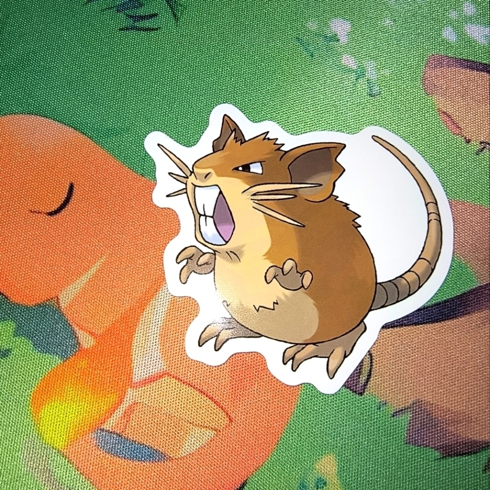 Rattata Pokémon Vinyl Decal